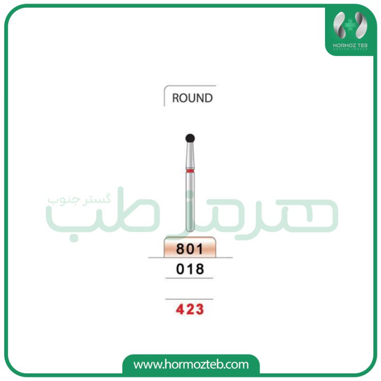فرز الماسی توربین تراش دور قرمز Round 801